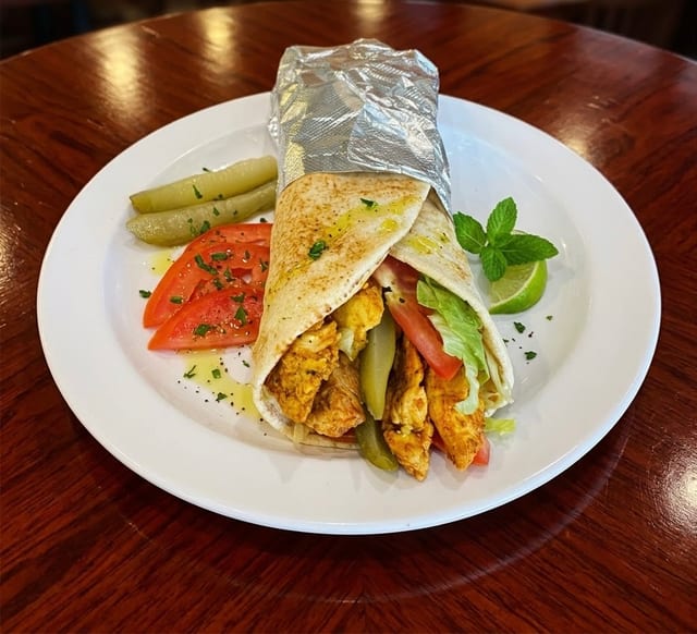Chix Shawarma Wrap.