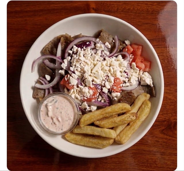 Gyro Fries.