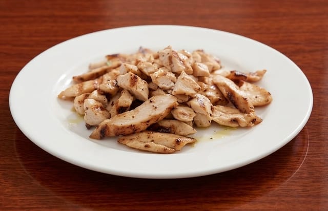 Chicken Gyro 4 oz Order.