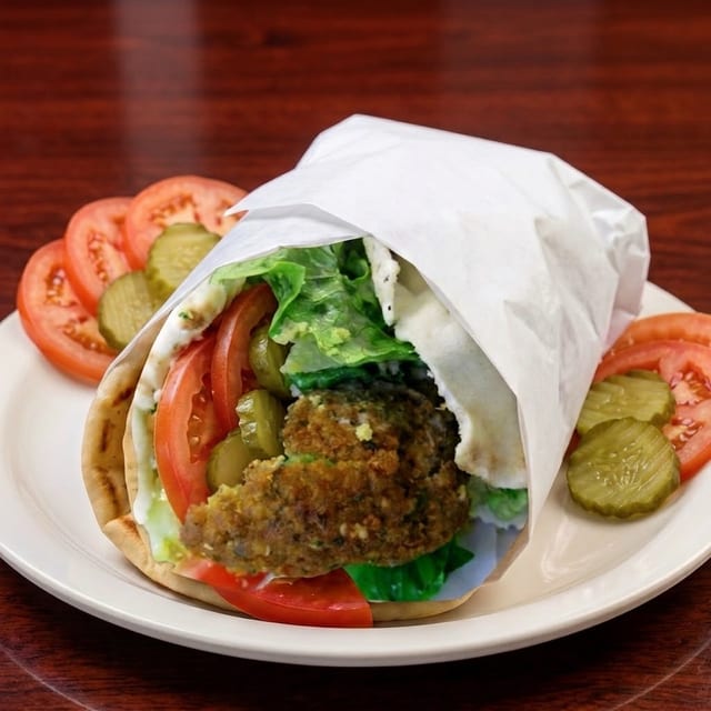 Falafel Wrap.