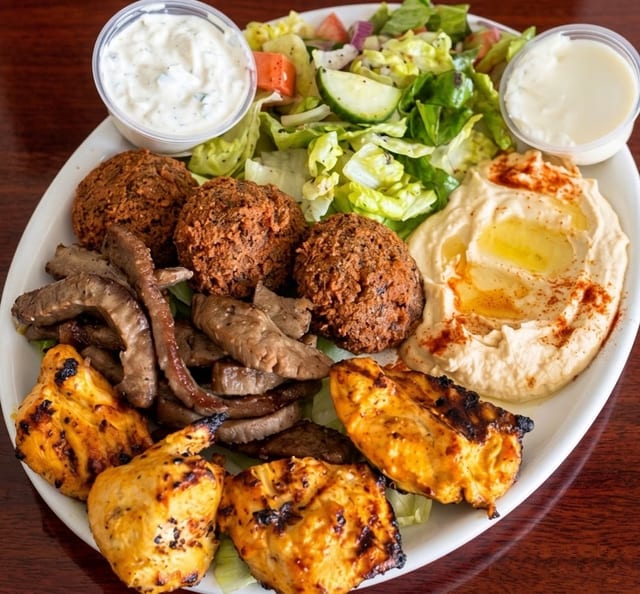 Sampler Plate.