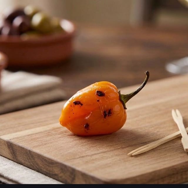 Grilled Bell Pepper.