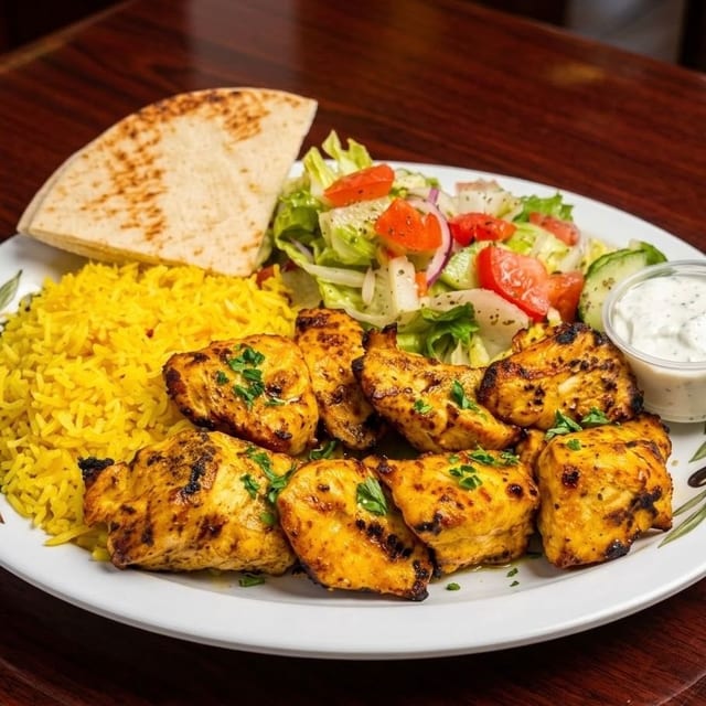 Chix Kabab Plate.