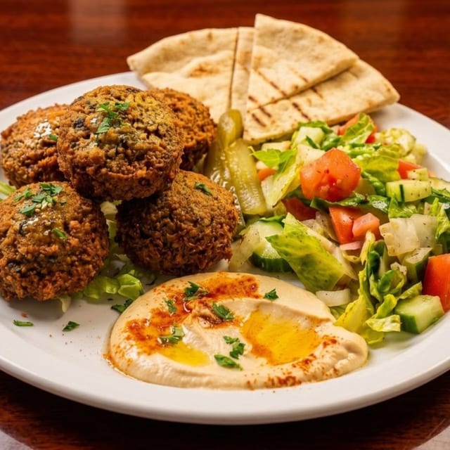 Falafel Plate.