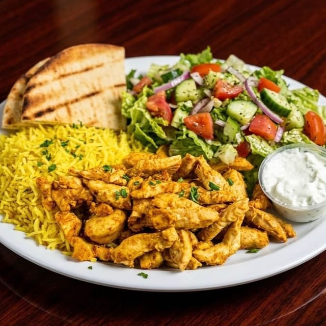 Chix Shawarma Plate.