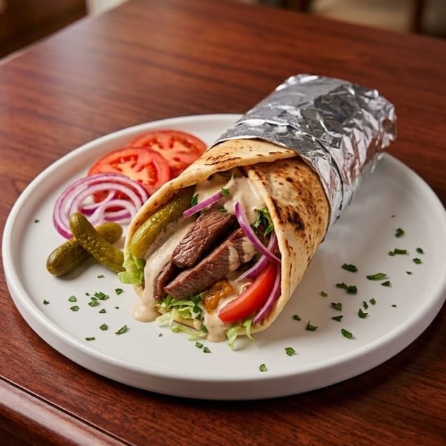 Filet Mignon Wrap.