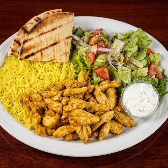 Chicken Gyro Plate.