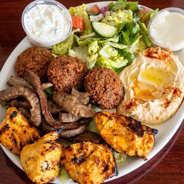 Sampler Plate.