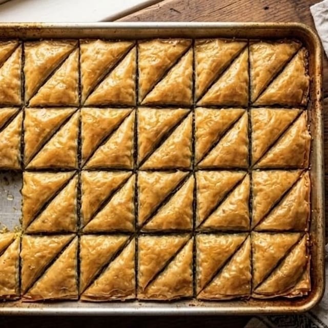 Baklava Tray (3 Days Notice).